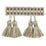 Kravet Basics Paired Tassels Platinum Trim T30584.106.0