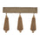 Kravet Design Gilded Teardrop Rose Gold Trim T30612.417.0