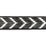 Kravet Couture Chevron Velvet Tape Noir Trim T30828.81.0