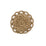 Brunschwig & Fils Coeur Rosette Straw Trim T8012113.166.0