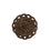 Brunschwig & Fils Coeur Rosette Tobacco Trim T8012113.6.0