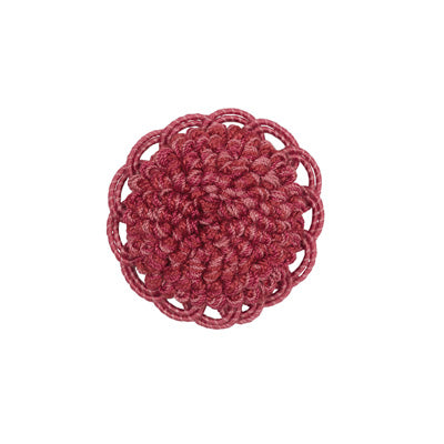 Brunschwig & Fils Coeur Rosette Raspberry Trim T8012113.717.0