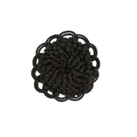 Brunschwig & Fils Coeur Rosette Black Trim T8012113.8.0