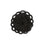 Brunschwig & Fils Coeur Rosette Black Trim T8012113.8.0
