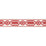 Brunschwig & Fils Ganden Tape Red Trim T8019105.19.0
