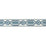 Brunschwig & Fils Ganden Tape Blue Trim T8019105.50.0