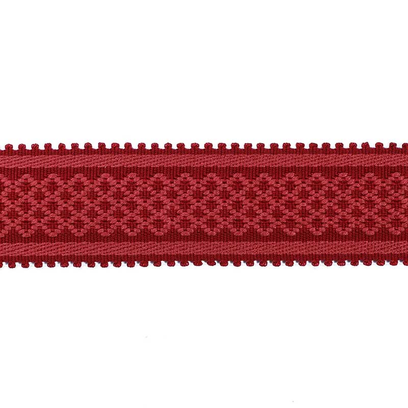 Brunschwig & Fils Bastille Braid Red Trim T8020102.19.0