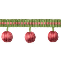 Brunschwig & Fils Claude Ball Fringe Berry Trim T8020103.73.0