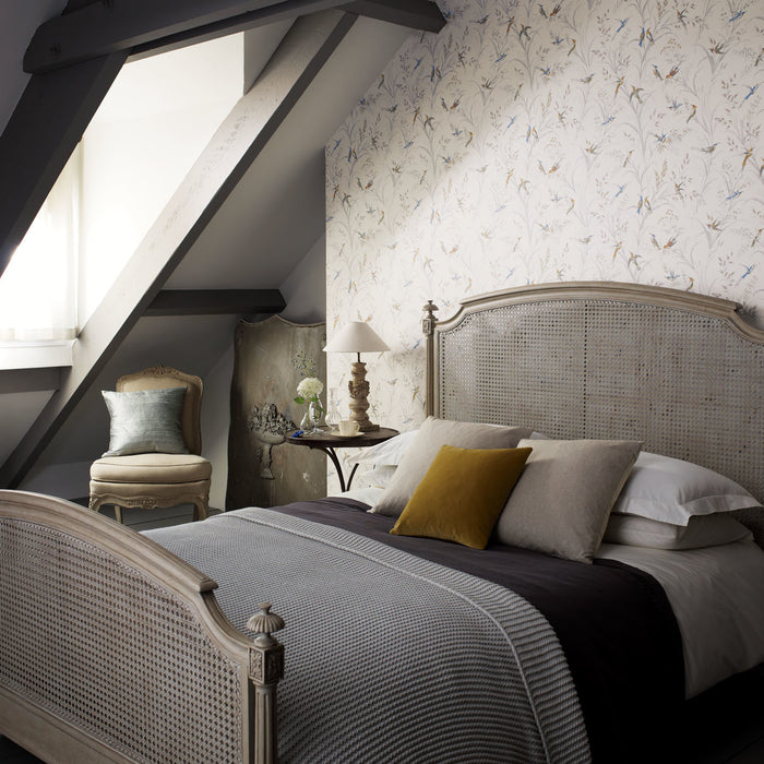 Sanderson Tuileries Taupe/Multi 214080 Wallpaper DFAB214080