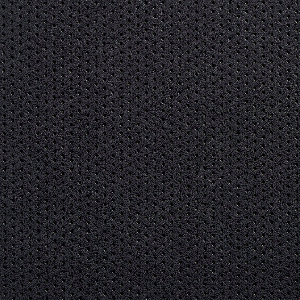 Charlotte Black Perforated Fabric V129