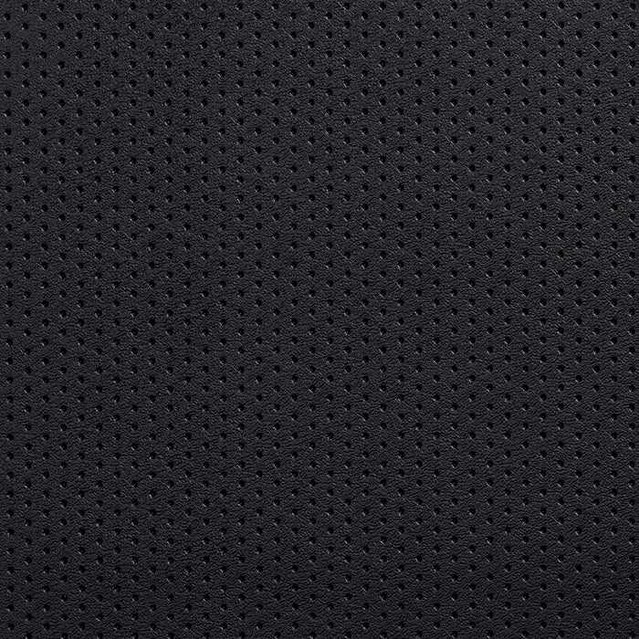 Charlotte Black Perforated Fabric Sample V129