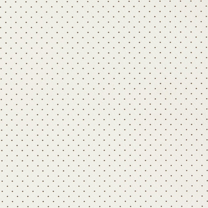 Charlotte White Perforated Fabric Sample V401