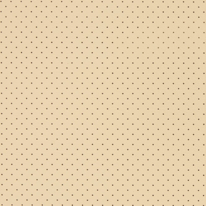 Charlotte Cream Perforated Fabric Sample V403