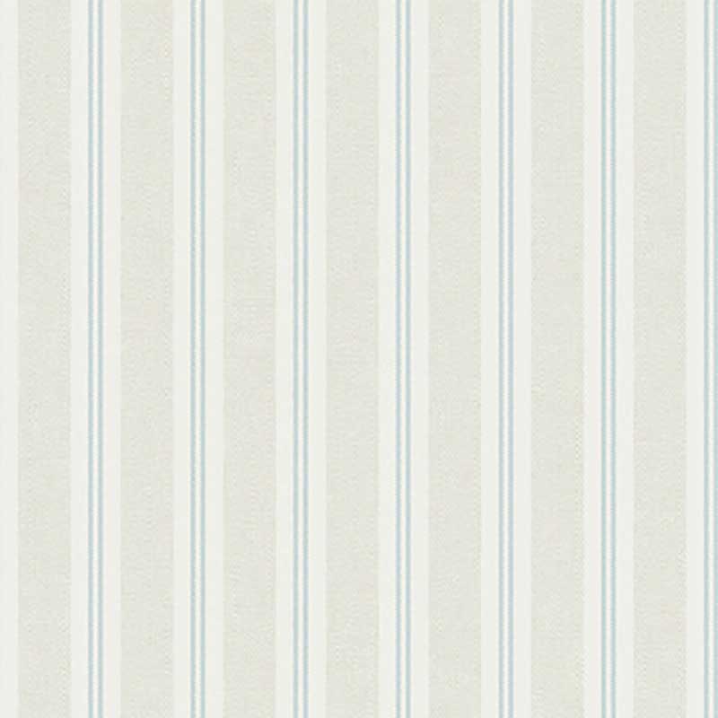 Winfield Thybony Ticking Stripe Clear Skies Wallpaper WBP11404P.WT.0