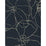 Winfield Thybony Garden Ink Blue Wallpaper WTN1001.WT.0