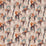 Zoffany Water Iris Peacock/Copper 322433 Fabric ZATM322433