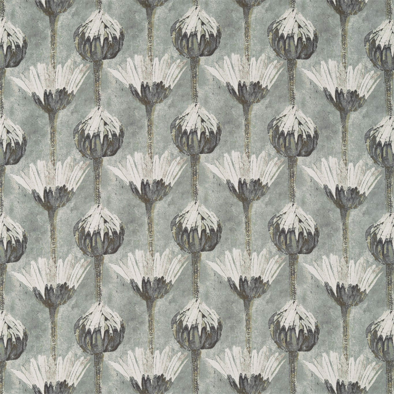 Zoffany Marketa Logwood Grey 322609 Fabric ZBOL322609