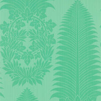 Zoffany Marsden`s Palm Damask Pale Poison 313024 Wallpaper ZCOT313024