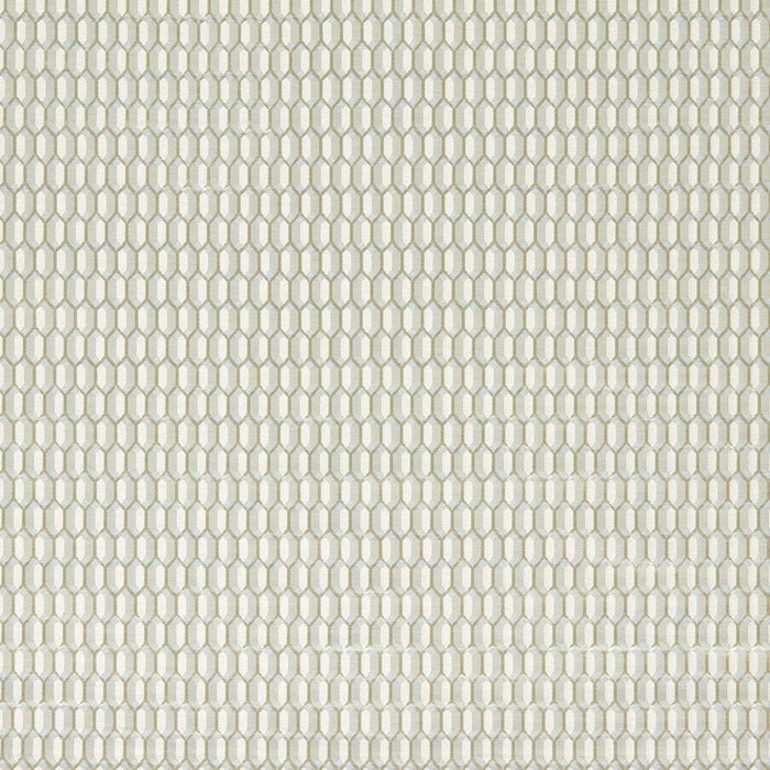 Zoffany Domino Trellis Quartz Grey 333335 Fabric ZDOM333335