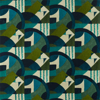 Zoffany Abstract 1928 Serpentine 322671 Fabric ZICO322671