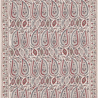 Zoffany Jayshree Red/Blue 331627 Fabric ZJAI331627