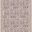 Zoffany Jayshree Red/Blue 331627 Fabric ZJAI331627