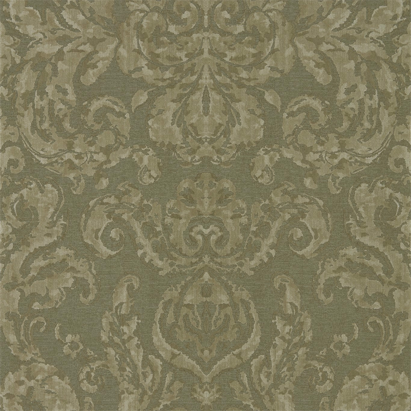 Zoffany Brocatello Olivine 312680 Wallpaper ZPAL312680