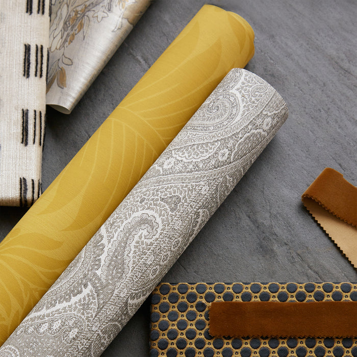 Zoffany Marsden`s Palm Damask Tigers Eye 313022 Wallpaper ZCOT313022