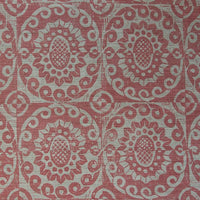 Lee Jofa Pineapple On Oatmeal Pink Fabric BFC-3628.7.0