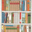Brunschwig & Fils Bibliotheque Multicolor Wallpaper BR-69080.MMM.0