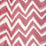 Brunschwig & Fils Chevron Bar Silk Warp Print Berry Fabric BR-79785.140.0