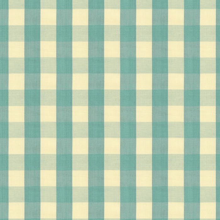 Brunschwig & Fils Carsten Check Aqua Fabric BR-89149.513.0