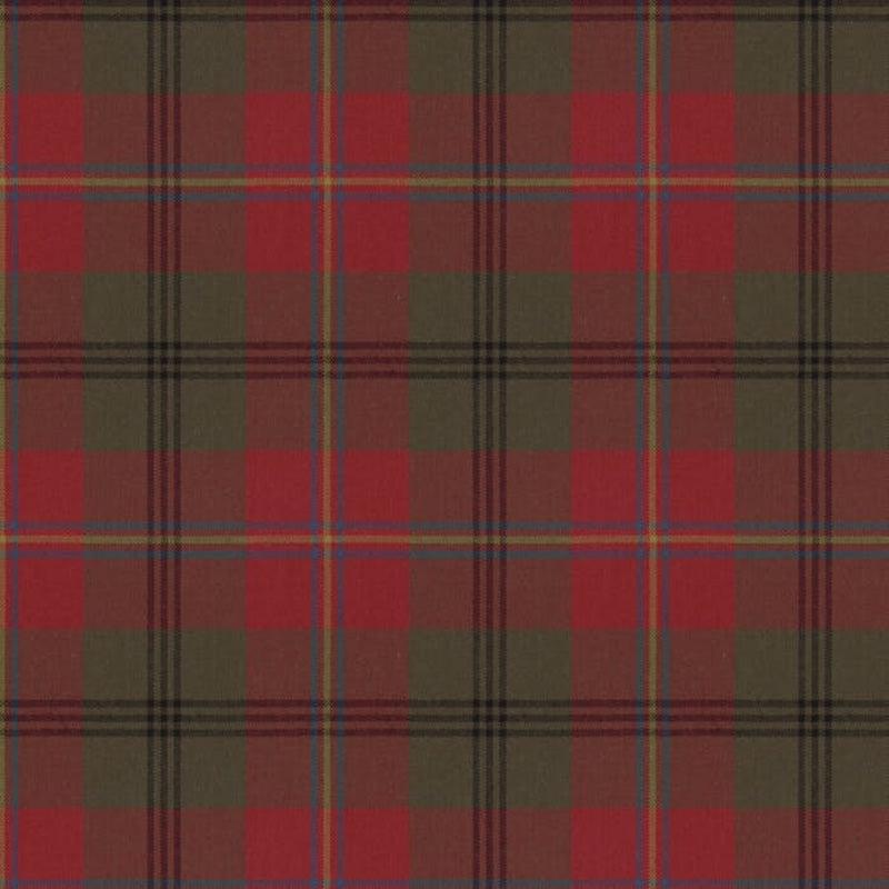 Brunschwig & Fils Millbrook Wool Plaid Redwood Fabric BR-89523.196.0