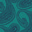 Cole & Son Rajapur Ink On Petrol Fabric F111/10036.CS.0