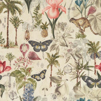 Clarke & Clarke Botany Tropical Fabric F1297/03.CAC.0