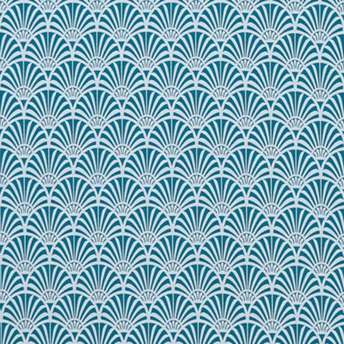 Clarke & Clarke Zellige Teal Fabric F1351/04.CAC.0