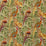 Mulberry Home Game Birds Velvet Fig/Multi Fabric FD268.H46.0