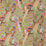 Mulberry Home Game Birds Linen Stone/Multi Fabric FD269.K102.0