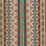 Mulberry Home Saddle Blanket Teal Fabric FD737.R11.0