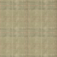 Mulberry Home Shetland Plaid Lovat Wallpaper FG086.R106.0