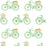 Gaston Y Daniela Bicicletas Verde Wallpaper GDW5435.002.0