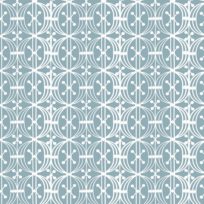 Gaston Y Daniela Carrusel Azul Plomo Wallpaper GDW5438.003.0