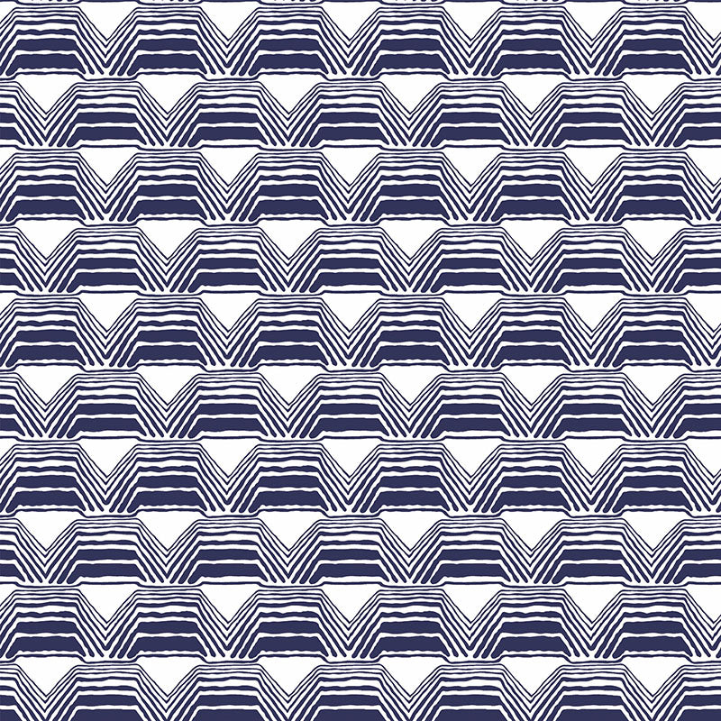 Gaston Y Daniela Dunas Navy Wallpaper GDW5442.001.0