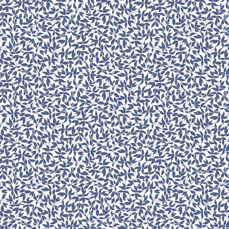 Gaston Y Daniela Hiedra Navy Wallpaper GDW5444.002.0