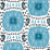 Gaston Y Daniela Gran Sol Azul Wallpaper GDW5448.003.0