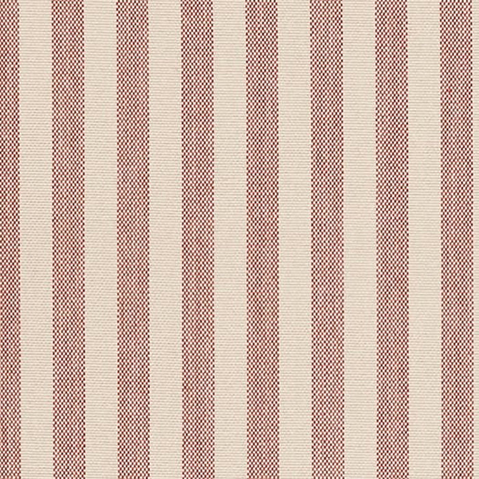 Brunschwig & Fils Directire Stripe Pekin Red Fabric JAG-50005.7.0