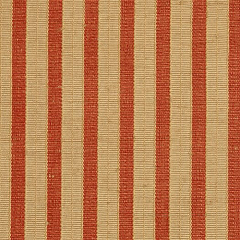 Brunschwig & Fils Trevi Stripe Pekin Red Fabric JAG-50014.216.0