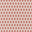 Jasper Indian Garden Paisley Red Fabric JO 1013