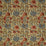Jasper Isle Flower Blue/Coral Fabric JP-6451
