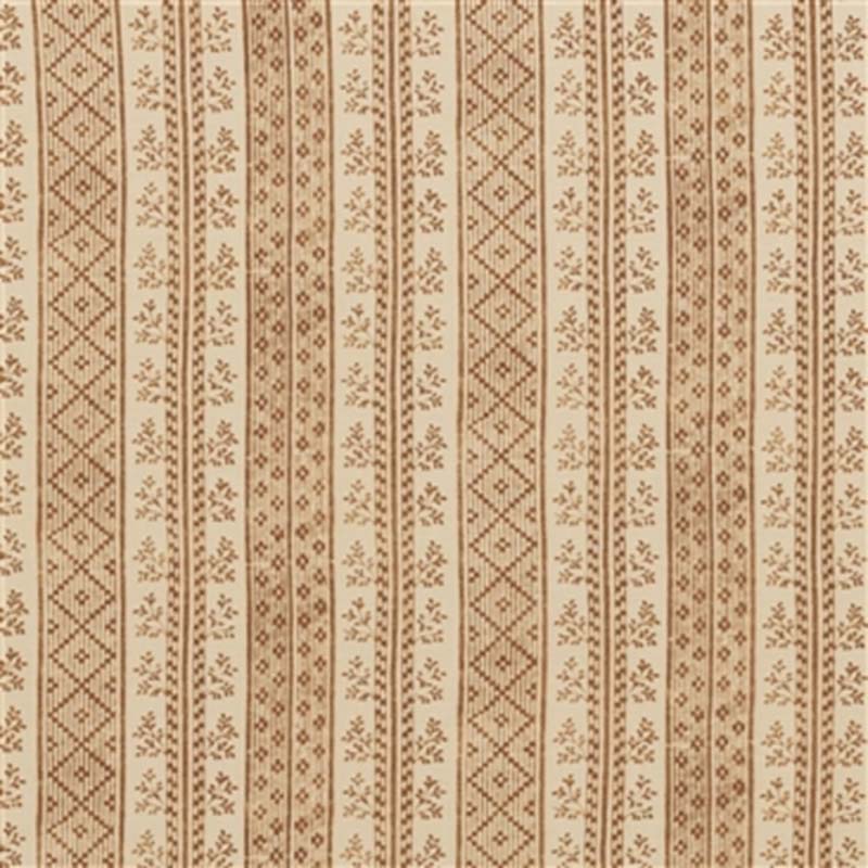 Jasper Dutch Stripe Saffron on Light Tea Stain Fabric JP-7166